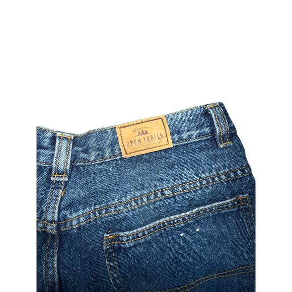 Vintage Open Trails Tapered Leg Womens High Rise Denim Jeans Size 14S - Picture 5 of 6